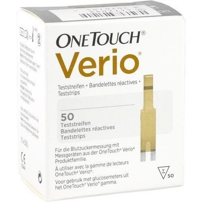 ONE TOUCH Verio Teststreifen, 50 St PZN 06558223