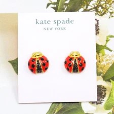 NWT Kate Spade Little Ladybug Stud Earrings $59