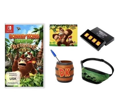 Donkey Kong Country Returns HD Nintendo Switch NEU & OVP inkl. Vorbesteller Boni