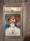 2021-22 Panini Origins Rookie Autographs Blue 3/35 Scottie Barnes #RA-BAR