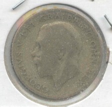 UK 1922 Sixpence Great Britain King George V Silver 6 P Ag Exact Coin