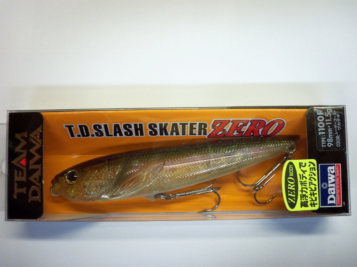 激レア チームダイワ TD HG-591-2FS TEAMDAIWA Team Daiwa T.D. Slash Skater Zero 1100F 98mm 11.5g Mint new