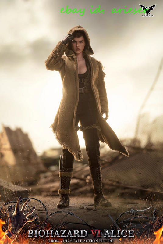 Perfect Brotoys 1/12 Lr004 Biohazard 4 Alice Action Figure Perfect Brotoys 1/12 Lr004 Biohazard 4 Alice Action Figure
