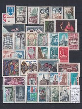 France, superbe année 1966 complète n° 1468/1510, neuf** luxe cote 25,00€