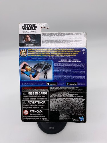 Star Wars Rogue Sergeant Jyn Erso Imperial Ground Crew Disguise 3 3/4" Figure - Picture 2 of 2