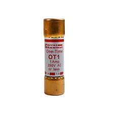 Ferraz Shawmut Mersen OT1 1A Class K5 Fast-Acting Fuse 250V AC/DC  
