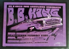 B.B KING BOULDER 2011 CONCERT POSTER BIFFLE ORIGINAL