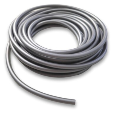 20 m Planenseil 8mm Silber mit 8 x Seilendverschluss  mit Simplexhaken Seil