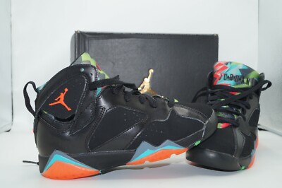 Air Jordan 7 Retro 30th BG ( Barcelona Nights ) EU 37,5 US 5Y Schwarz 705412-007