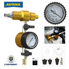 Radiator Pressure Tester Kit Coolant System Pressure Vacuum Coolant Refill Kit 