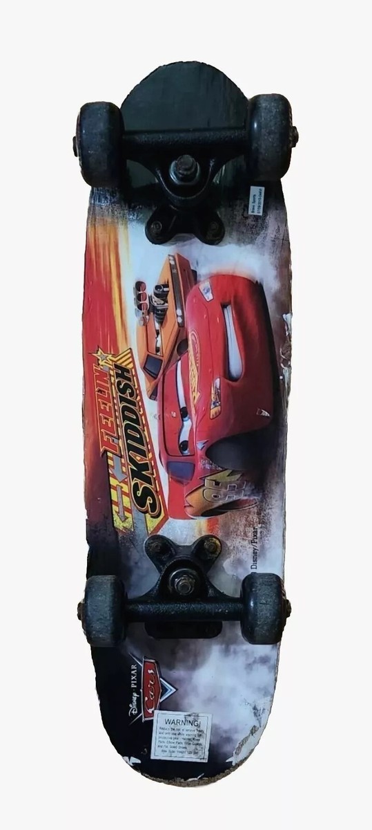Disney Pixar Cars Feelin Skiddish Skateboard 21