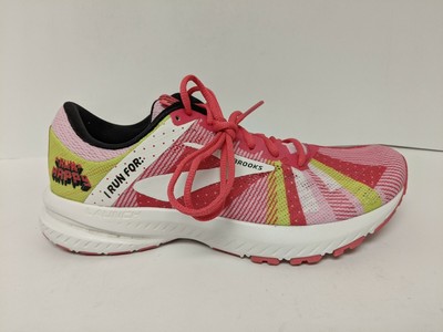 brooks launch pink