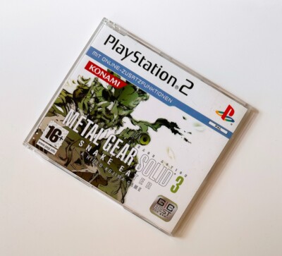 METAL GEAR SOLID 3 snake eater  Playstation 2, PS2 promo game, review, press kit