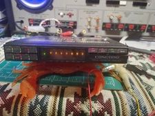 VTG Rare Concord CEQ7+ Graphic Equalizer Car Audio Stereo EQ Spectrum Analyzer 