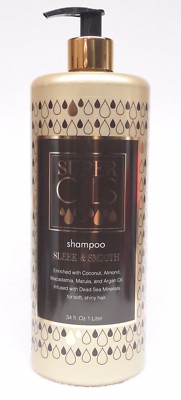 1 Super Oils Shampoo Sleek & Smooth 34 fl oz