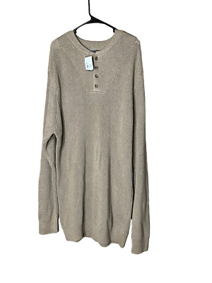North Crest Classics Tan Sweater Dress NWT Size 3XL