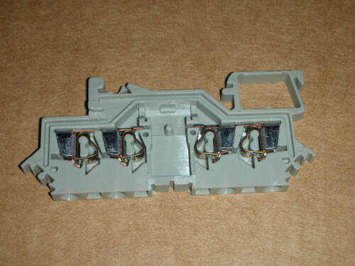 Wago 280-626, 280626 Din Rail Mount Terminal Block 4-Position 28-14AWG 24A NOS!! - Picture 4 of 12
