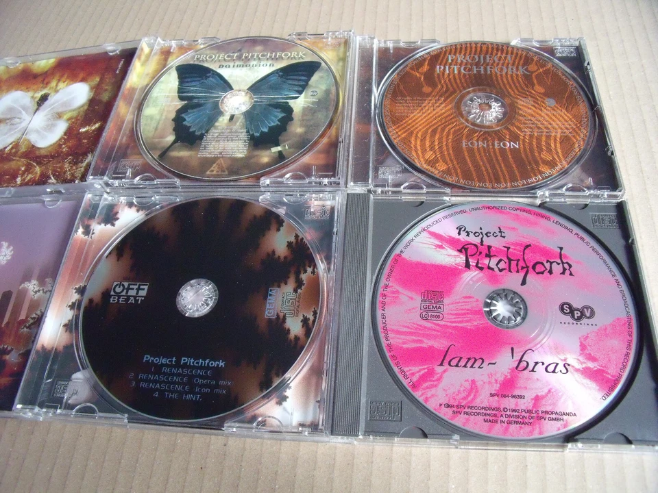 4 x Project Pitchfork - Lambras + Renascence + Eon : Eon + Daimonion - Bild 2 von 3