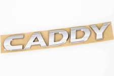 Original VW CADDY Schriftzug Emblem chrom Logo Heckklappe 2K5853687 739