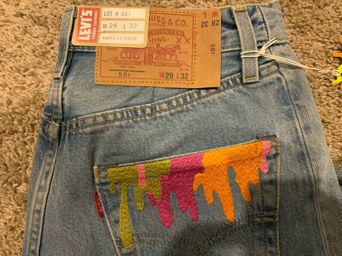 LEVIS VINTAGE CLOTHING LVC 1984 501 SELVEDGE JEANS DOUBLE GOOD