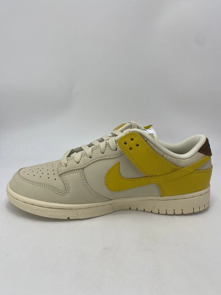Nike W Dunk Low LX Coconut Milk Vivid Sulfur Shoes (DR5487 100) Wmns Size 9.5 - Image 3 of 4