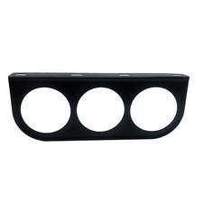 3 Hole Triple Gauge Mounting Bracket Pod Holder 2-116 52mm Gauges Dashboard