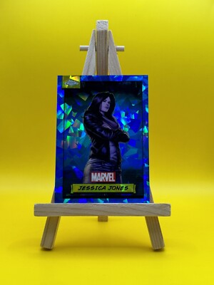 Jessica Jones Blue Sapphire Marvel Topps Chrome Sapphire Edition 2024 No120