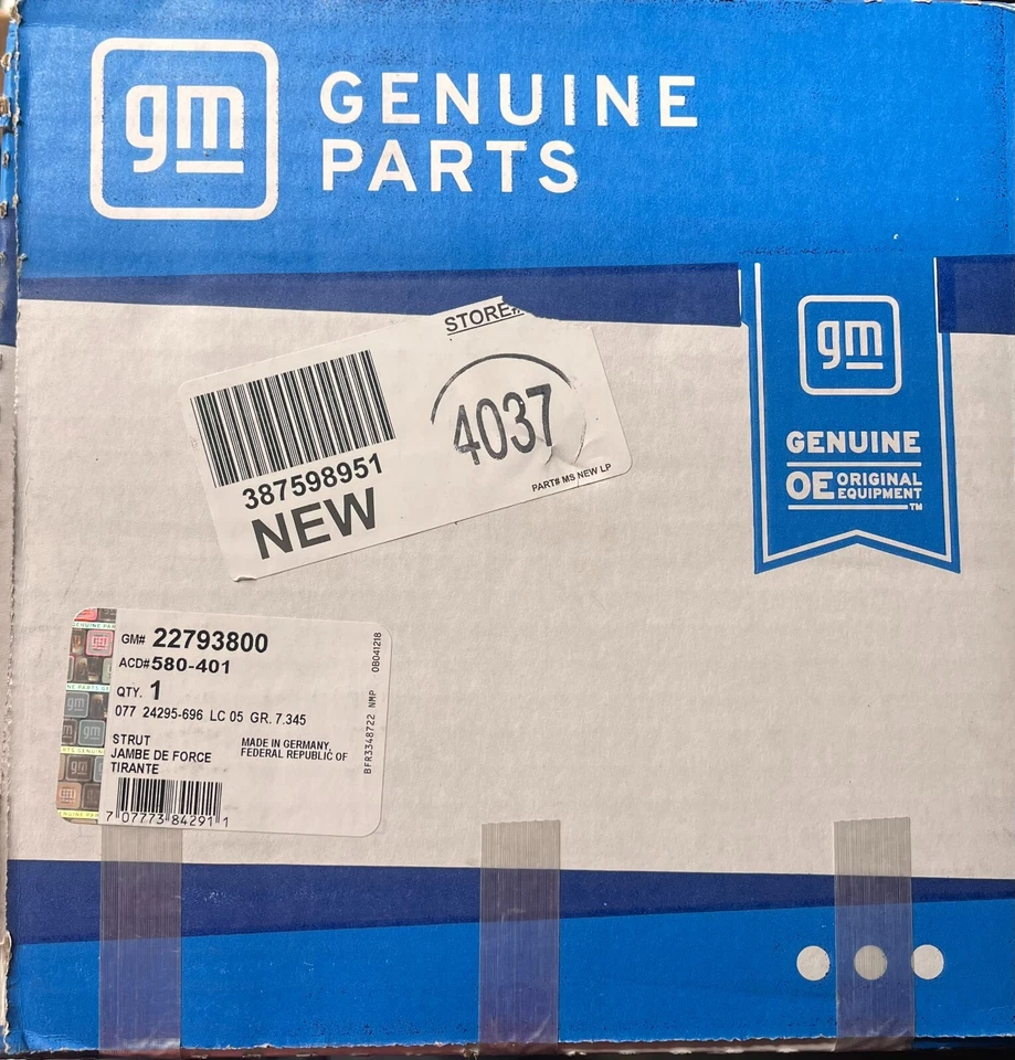 Puntal de suspensión lateral del pasajero delantero ACDelco 580-401 para Cadillac SRX 12-16 * Foto 2 de 2