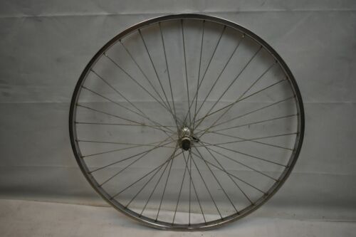 Weinmann Vintage 27" Front Touring Road Wheel Silver OLW96 36S Spoke 17mm PV - Picture 3 of 8