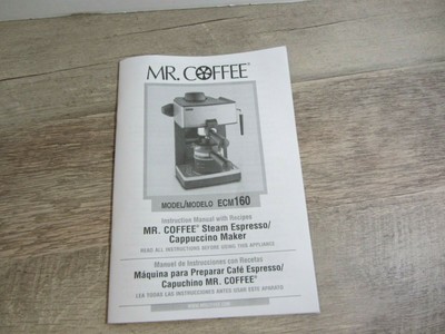 C3 NEW Mr.Coffee ECM160 Espresso 