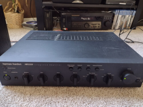 Harman/Kardon HK6350R Stereo Intergrated Amplifier No Remote One Channel Quiet - Picture 1 of 21