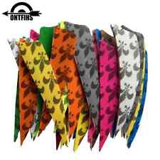 150Pcs 3" Special Pattern Shield Archery Arrow Feathers Fletchings RW LW