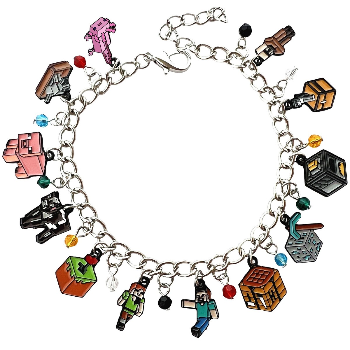 Minecraft Charm Bracelet | eBay