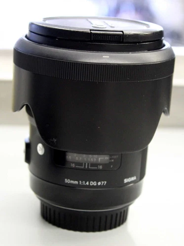 Sigma 50mm F/1.4 DG HSM A Art Autofocus Lens For Canon EF Mount