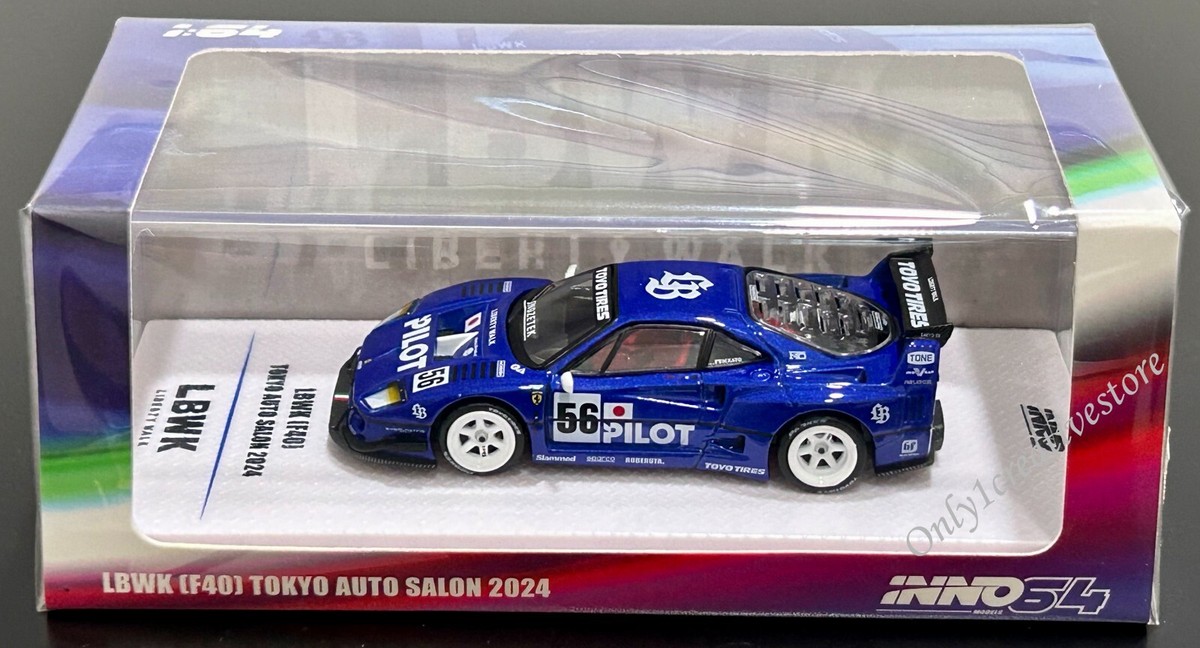 INNO64 LBWK Ferrari F40 Tokyo Auto Salon 2024 Blue 1:64 | eBay INNO64 LBWK Ferrari F40 Tokyo Auto Salon 2024 Blue 1:64 | eBay
