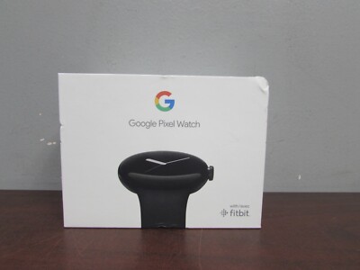 GOOGLE PIXEL WATCH WITH/ AVEC FITBIT  *BLACK BAND* (30B)