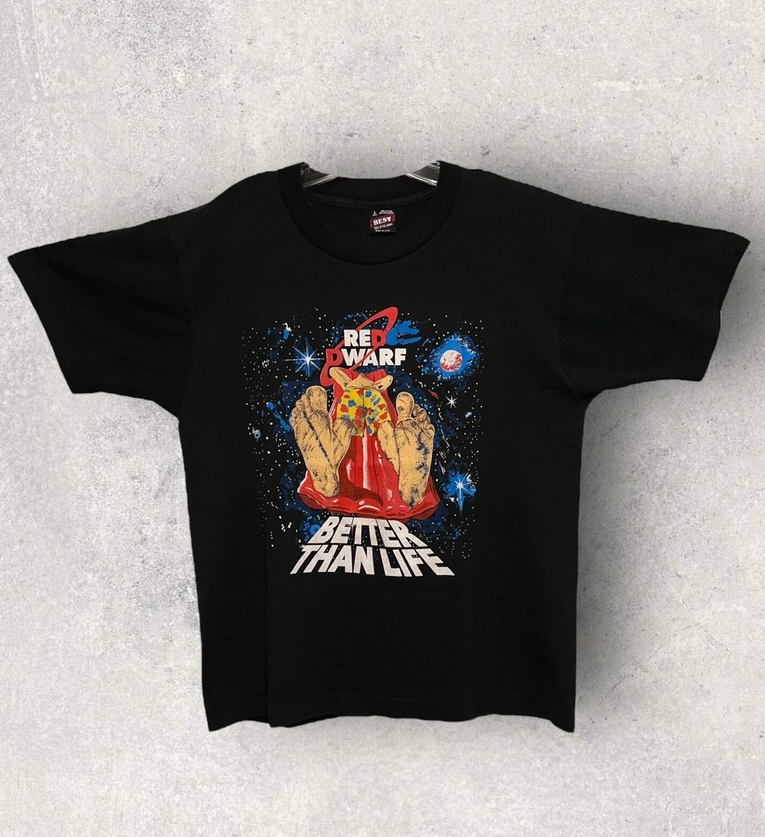 Vtg 90's British Comedy Series “Red Dwarf” Single Stitch T Shirt