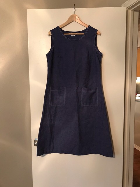 denim frock top for women