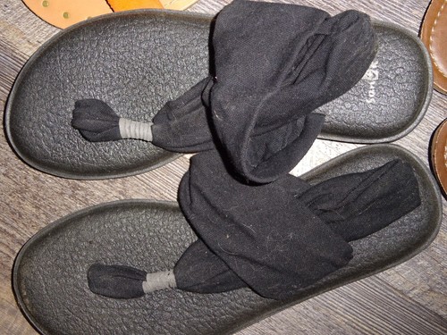 shoes women's 7.5 & 8 ~ Bundle lot of 4 sandals shoes - 第 4/7 張圖片