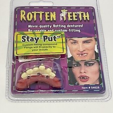 Rotten Teeth Movie Quality Dentures uppers