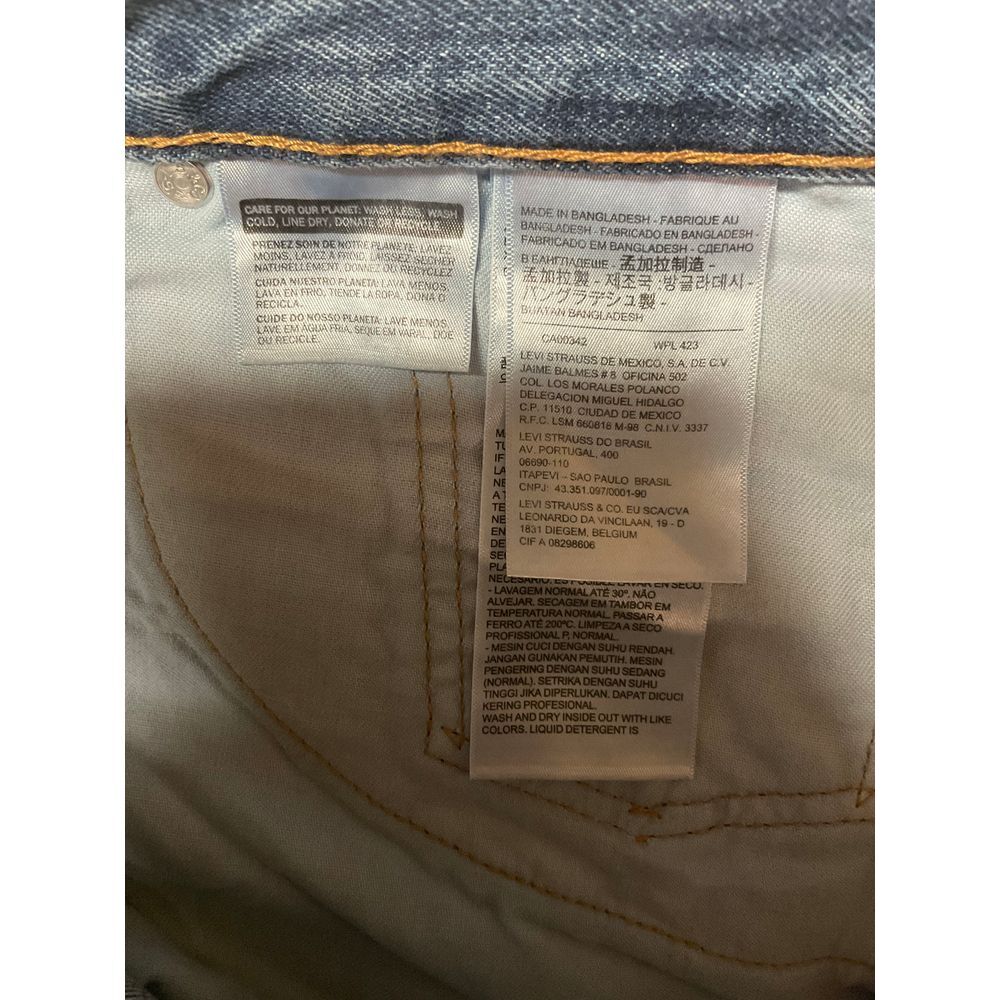 Levi's Men's 541 Athletic Taper All Seasons Jeans Size 50x30 (Big & Tall) Blue thumbnail 10