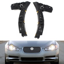 1 Pcs Black Front Bumper Mount Bracket For Jaguar XF 2009-2011 C2Z10618 C2Z10617