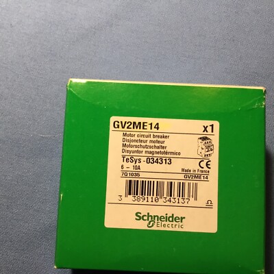 Schneider Motor Curcuit Breaker  GV2ME14