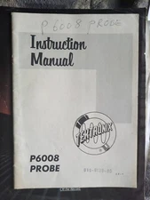 Tektronix P6008 Probe  Instruction Manual Book