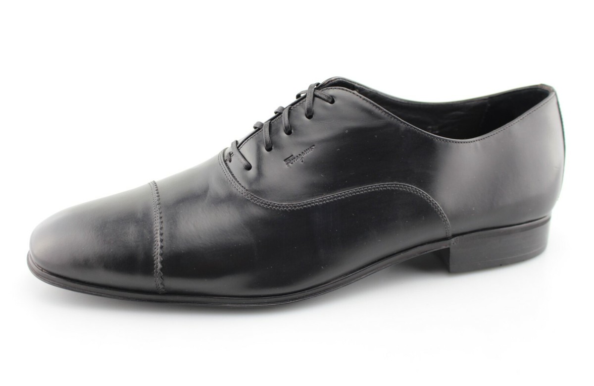 Black Remigio Ferragamo Shoes Amazon.com | Ferragamo Men main image 2