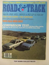 Road and Track Magazine   March  1977   Phil Hill Drives A 1929 GP Sunbeam