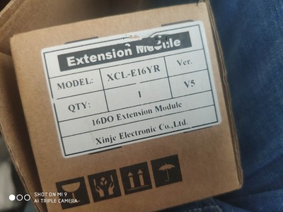 1pcs New XINJE PLC module XCL-E16YR #WD6