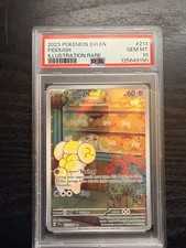Pokemon Fidough Scarlet & Violet Illustration Rare #213 PSA 10 Gem Mint on eBay