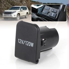 Cigarette Lighter AC Power Outlet Socket Cap Cover Plug For Toyota 4Runner Camry