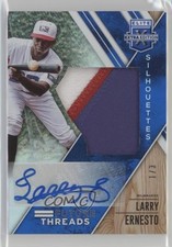 2017 Panini Elite Extra Edition Blue 1/3 Larry Ernesto #FTSA-LE Auto 3e5